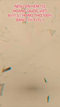 Đất nền 140m² tại hẻm 112 Hoàng Quốc Việt, Cần Thơ - Giá 3.9 tỷ có thương lượng!