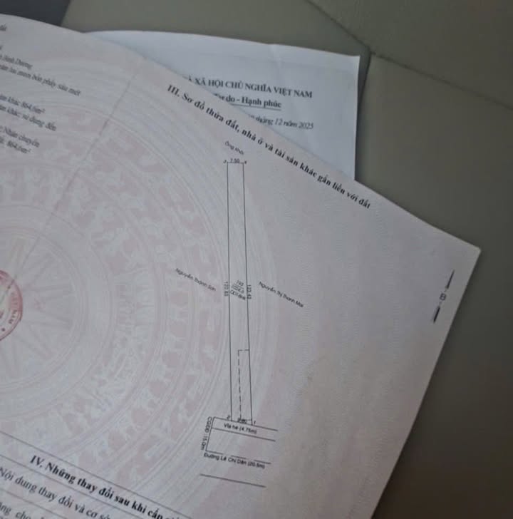 FrontHouse đường Lê Chí Dân, Thủ Dầu Một 1.024,6m² - Đầu tư sinh lời lý tưởng!