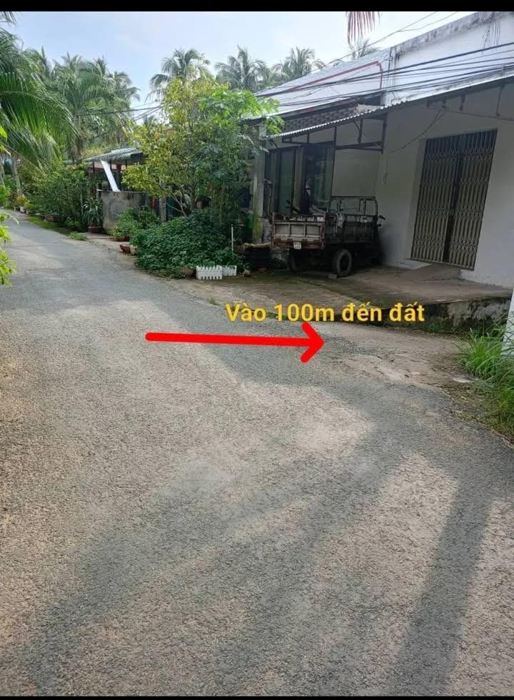 Đất thổ cư 150m² tại xã Vang Quới Tây, Bình Đại - Sổ đỏ chính chủ, giá 250 triệu!