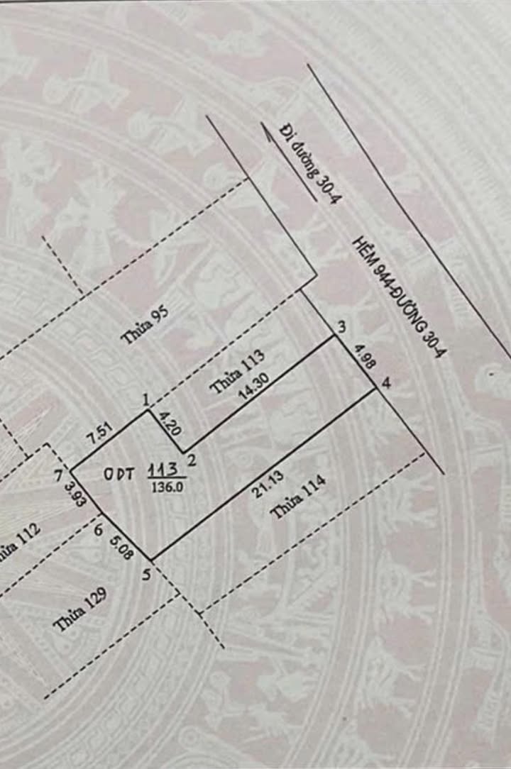 Đất thổ cư Hẻm 944 Đường 30/4 Phường Phước Thắng 140m² - Chính chủ bán gấp!