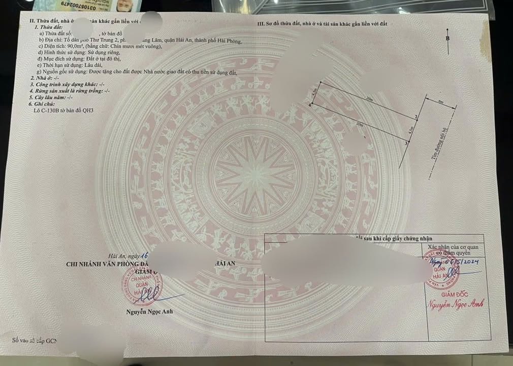 Đất nền 90m² tại Văn Cao, Hải Phòng - Giá chỉ 6,3 tỷ - Cơ hội đầu tư tuyệt vời!