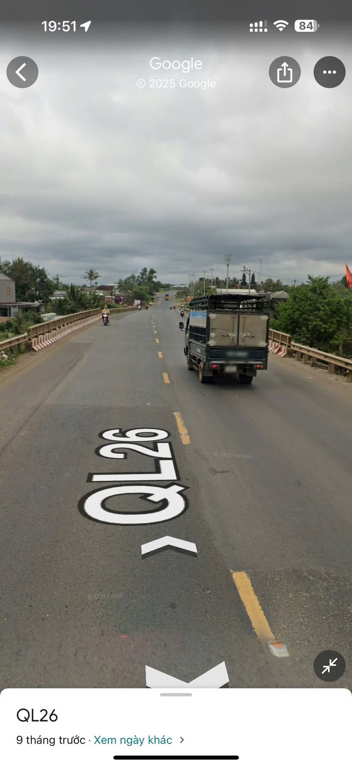 Đất nền thổ cư tại Quốc lộ 26, Đắk Lắk 600m² giá 1.99 tỷ - Đầu tư thông minh!