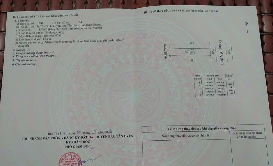 Đất nền D3A Khu B, KCN VISIP 2, 150m² - Giá 2 tỷ - Đường thông thoáng!