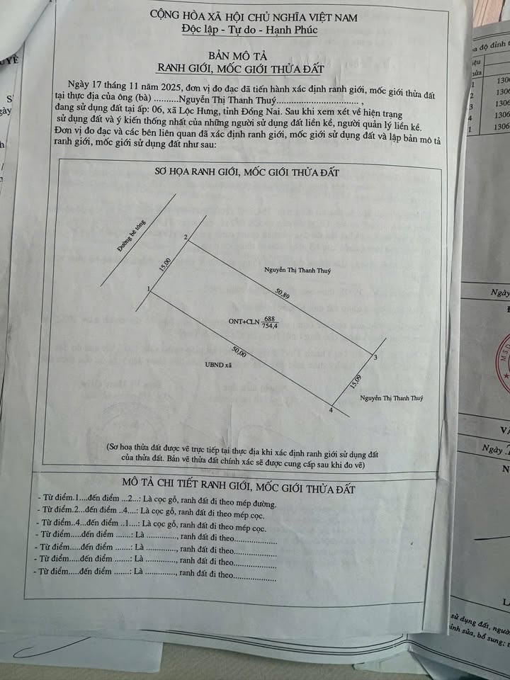 Đất thổ cư 750m² tại Lộc Hưng, Lộc Ninh - Giá chỉ 3xx triệu