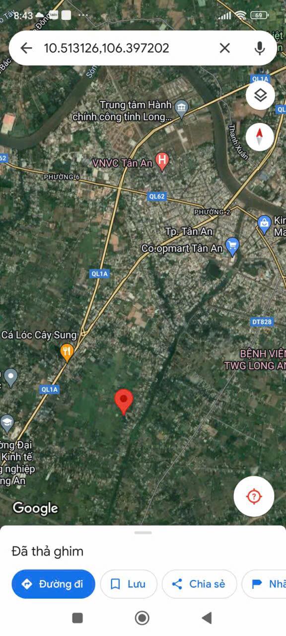 Đất nông nghiệp 5000m² tại Phường 4, Tân An - Giá chỉ 15 tỷ VND