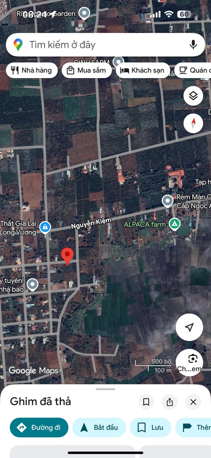 Đất hẻm Nguyễn Kiệm, Pleiku 240m² giá 490 triệu - Đầu tư sinh lời ngay!