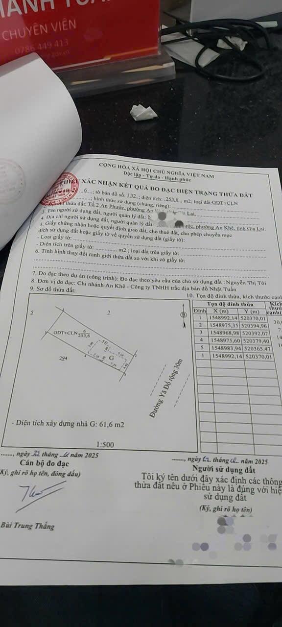 Đất nở hậu 100m² đường Ya Đố, phường An Khê, Gia Lai - Vị trí đẹp, phong thủy tốt!