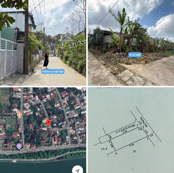 Đất lô góc kiệt Nguyễn Phúc Nguyên 100m² giá 1.99 tỷ - Cơ hội đầu tư tuyệt vời!