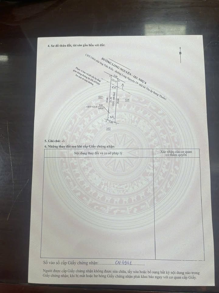 Đất thổ cư 150m² tại Long Nguyên, Bàu Bàng giá chỉ 800 triệu - Đầu tư sinh lời ngay!