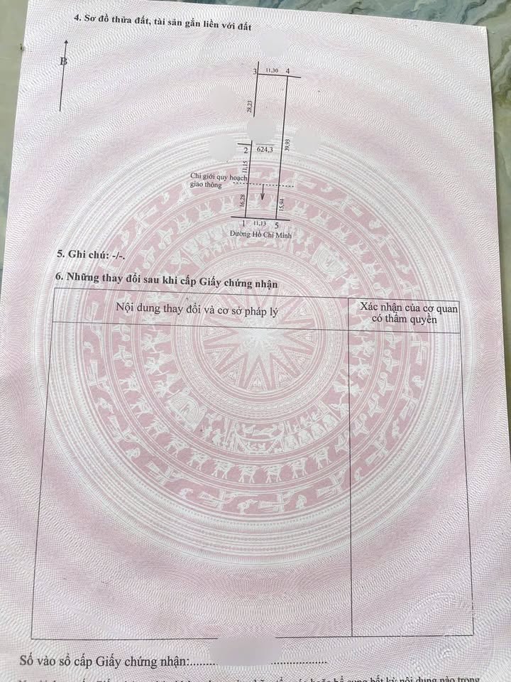 Đất nền đường N2, huyện Tháp Mười, 624m² - Giá chỉ 1,9 tỷ!