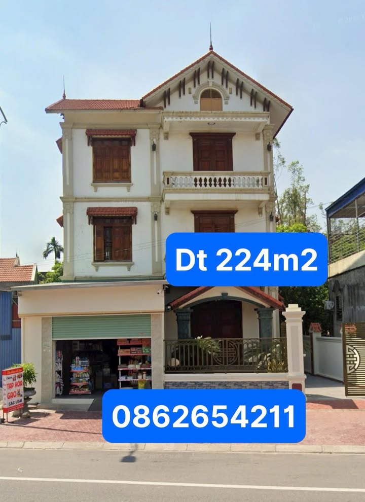 Nhà riêng 224m² mặt đường trục chính Ý Yên, giá chỉ 3 tỷ - Cần bán gấp trước Tết!