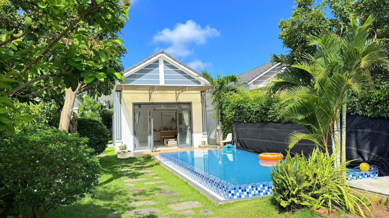 Nhà vườn cho thuê có hồ bơi tại xã Đất Đỏ, 8 triệu/tháng - Không thể bỏ lỡ!