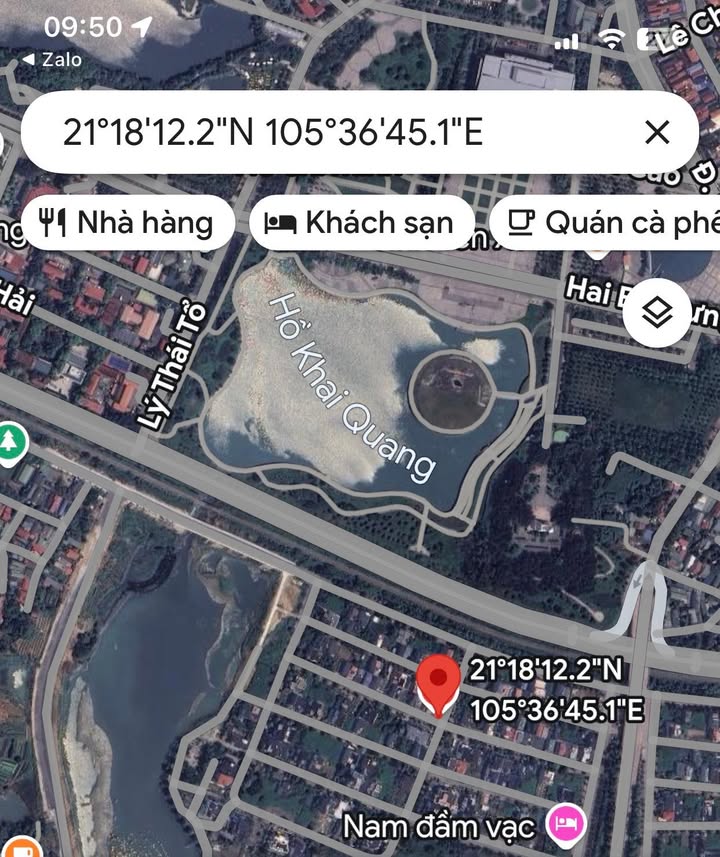 Đất nền ô góc khu A Nam Đầm Vạc, Vĩnh Yên 134m² giá 5.293 tỷ - Pháp lý rõ ràng