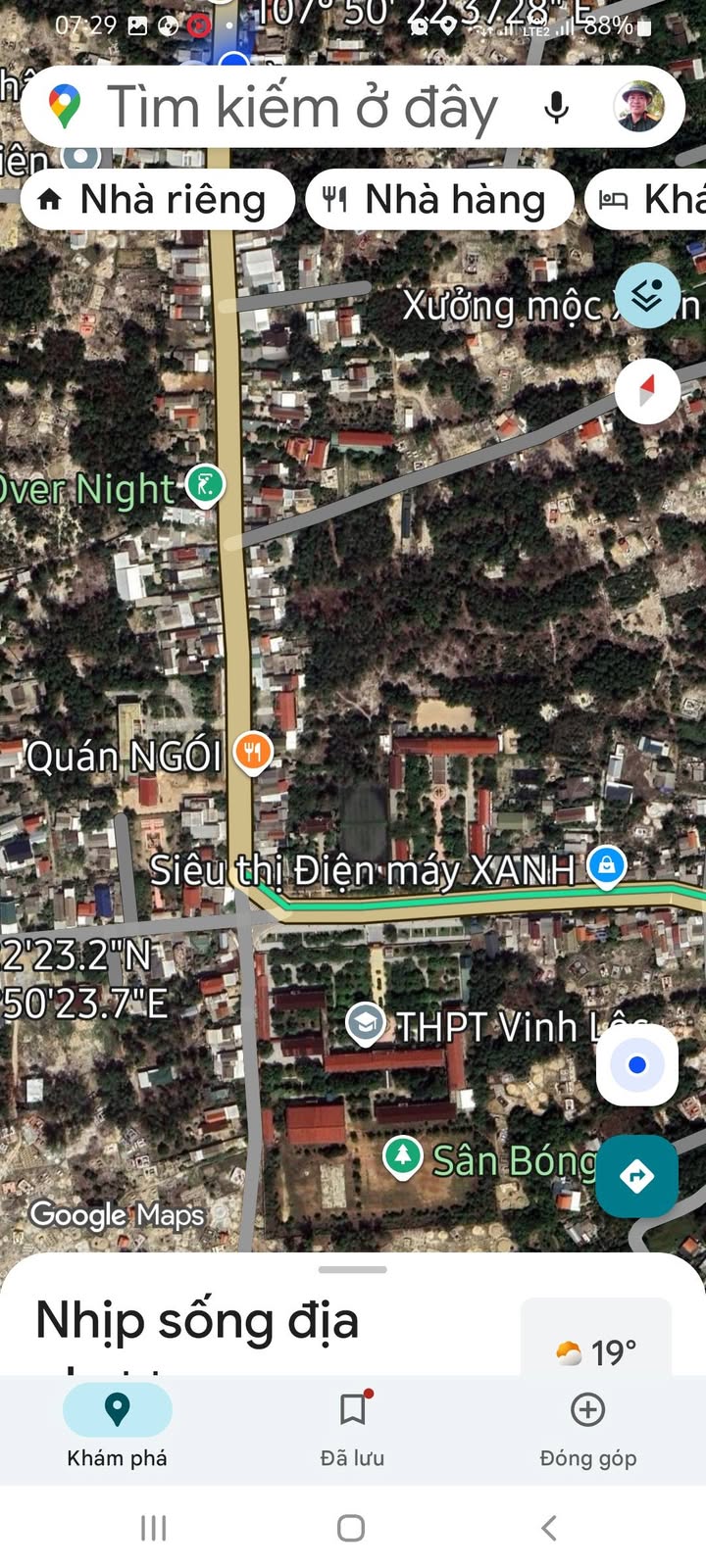 Đất nền mặt tiền Quốc Lộ 49B, Xã Vinh Hưng, 189m² giá chỉ 1.6 tỷ - Cơ hội đầu tư hấp dẫn!