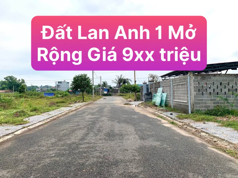 Đất nền Lan Anh 1, Bà Rịa - Vũng Tàu 105m² giá 900 triệu - Cơ hội vàng cho đầu tư!