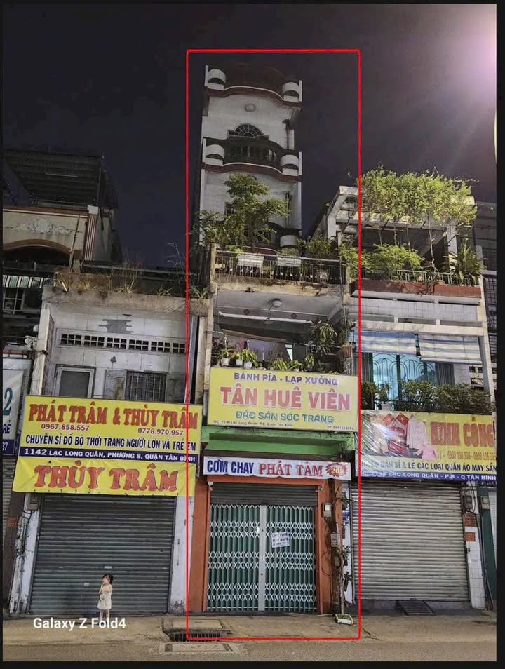 FrontHouse mặt tiền Lạc Long Quân, Quận Bình Tân, 57.8m² - Giá tốt nhất khu vực!