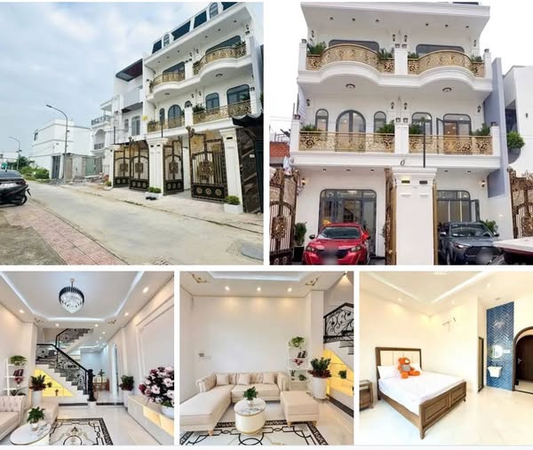 Nhà lầu 2 căn liền kề khu Rạch Bạch Nha, 69m² giá 4.5 tỷ - Thiết kế tân cổ điển sang trọng!