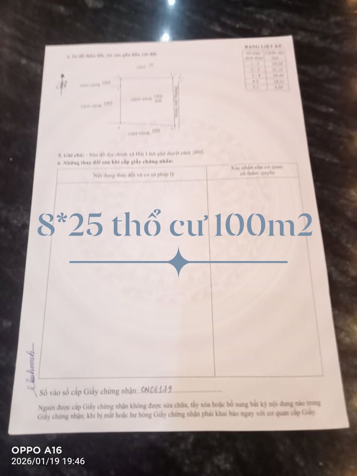Đất nền 200m² tại TDP Phú Thịnh, Hải Lĩnh - Giá chỉ 1 tỷ, gần biển!