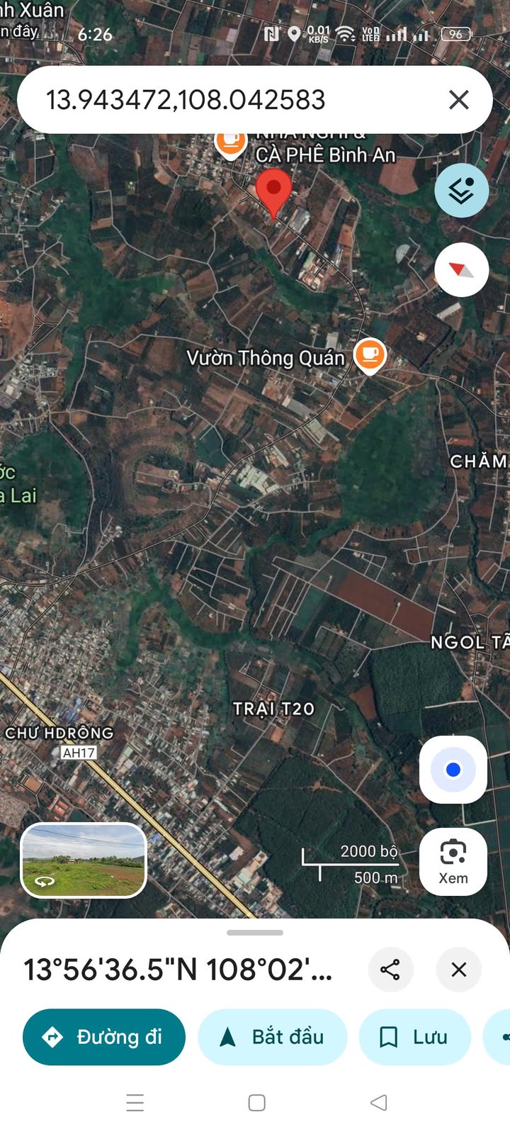 Đất Mặt Tiền Đường Lý Chính Thắng, Phường Chi Lăng, Gia Lai - Diện tích 690m² giá chỉ 13 triệu/ m²!