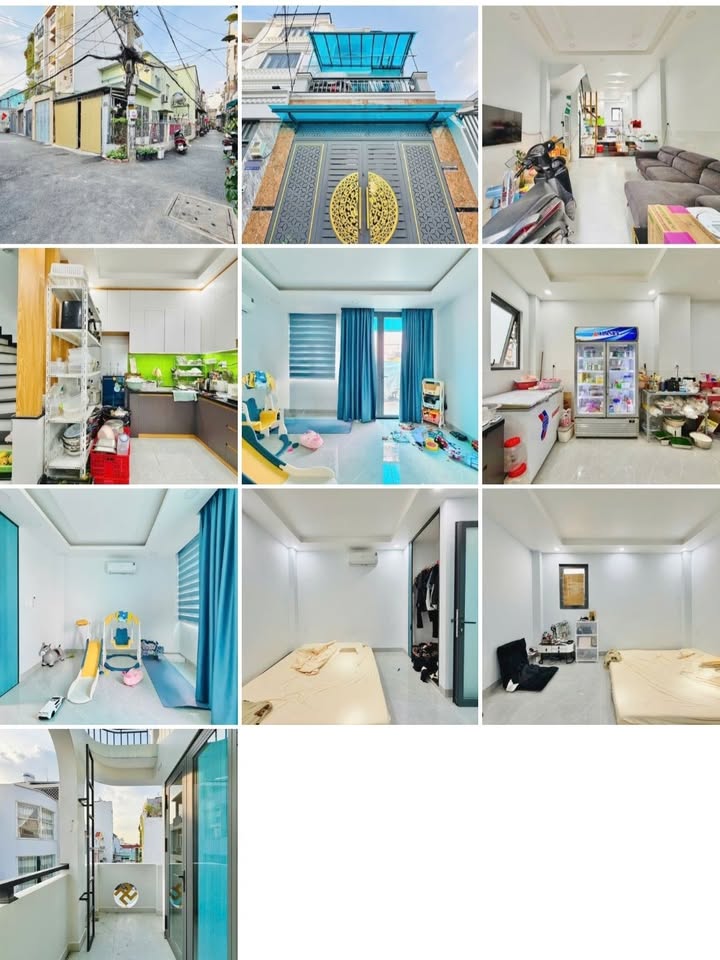 Nhà phố Gò Vấp 44m² giá 6.35 tỷ - Thiết kế hiện đại, ô tô vào tận nhà!