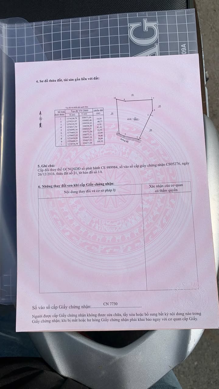 Đất nền 9900m² Thạnh An, Tây Ninh giá 900 triệu - Pháp lý rõ ràng, công chứng ngay!