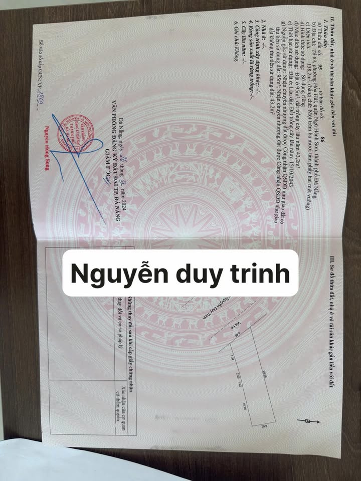 Đất nền Nguyễn Duy Trinh, Q. Ngũ Hành Sơn, 138m² - Giá tốt cho đầu tư!