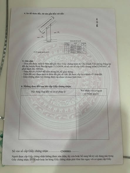 Đất nền Khu phố Gia Chiểu 1, Hoài Ân 141,2m² giá chỉ 800 triệu - Cơ hội đầu tư tuyệt vời!
