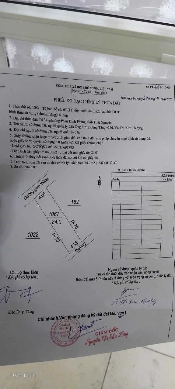 Lô đất Phan Đình Phùng 84m² giá 1.9 tỷ - Vị trí đẹp, an ninh tốt!