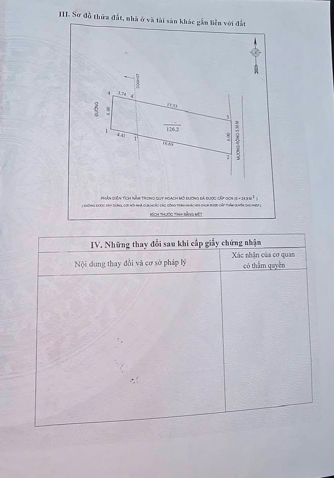 Đất mặt đường Đặng Nguyên Cẩn, Vinh Tân 126m² giá 6.3 tỷ - Pháp lý rõ ràng