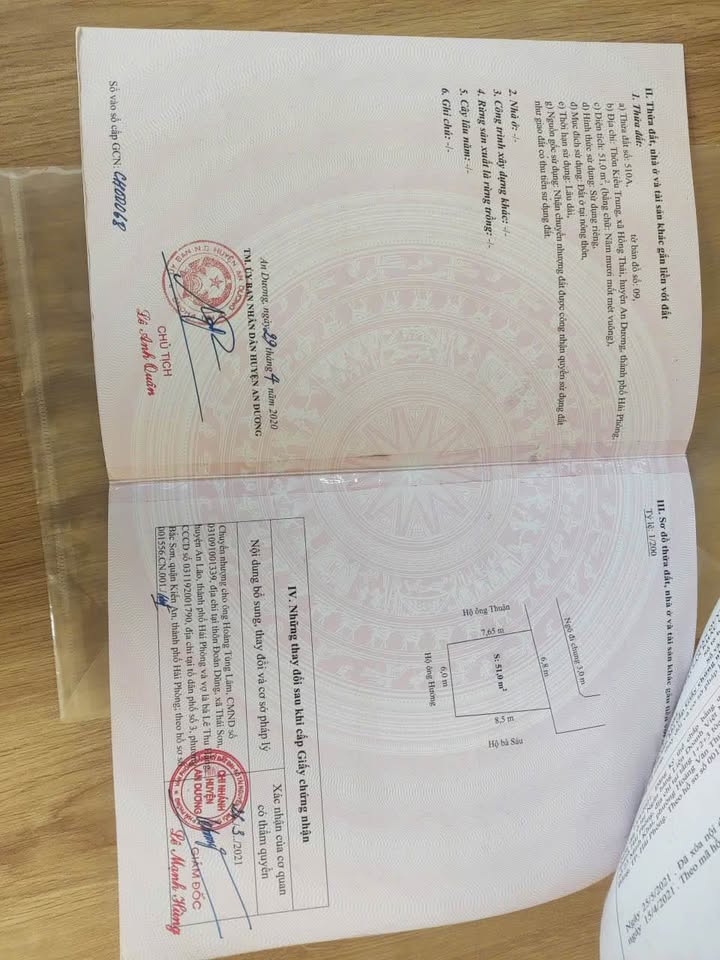 Nhà riêng Kiều Trung, An Dương 51m² giá 1.2 tỷ - Đầu tư sinh lời ngay!