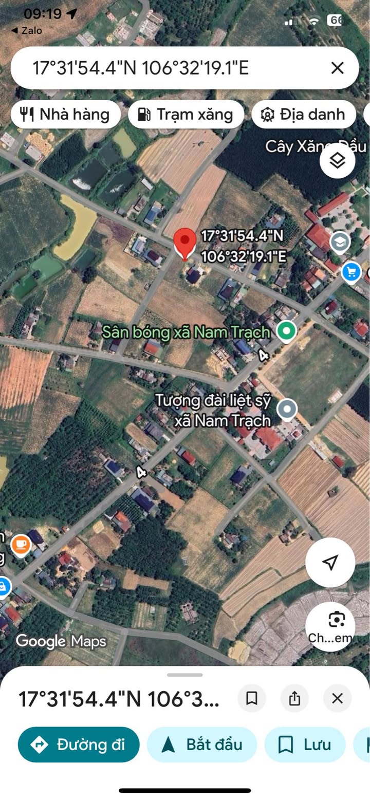 Đất thổ cư thôn Hoà Trạch, xã Lý Nam, huyện Bố Trạch 155m² - Giá thỏa thuận hấp dẫn!