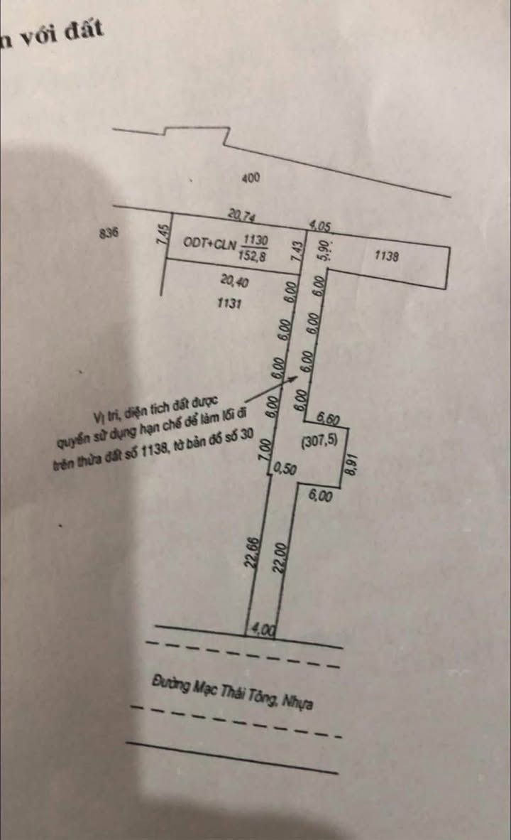 Đất nền ngõ Mạc Thái Tông, Lộc Ninh, 153m² - Cơ hội đầu tư tuyệt vời!