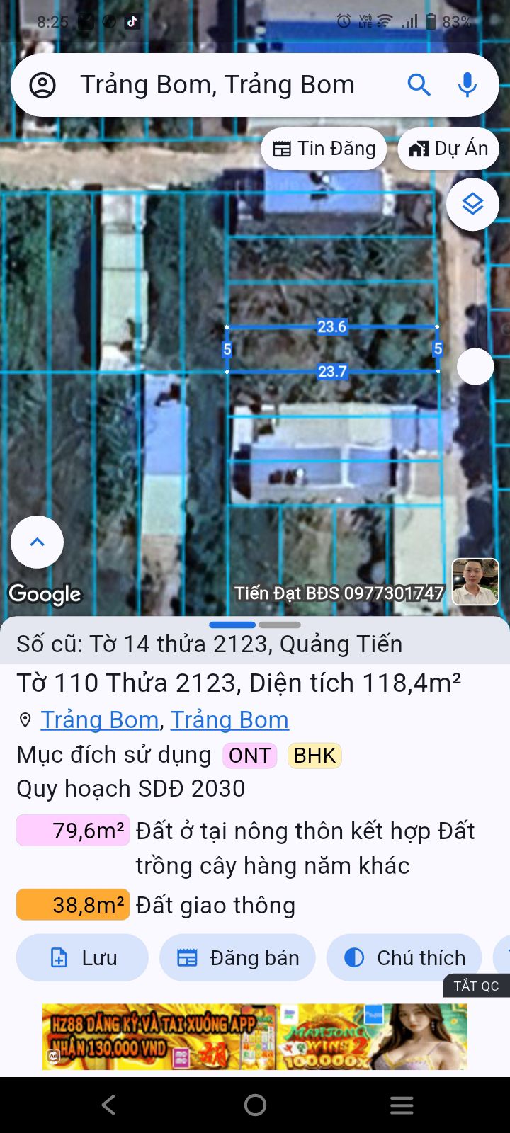 Nhà nghỉ Minh Nhật, Trảng Bom, 115m², giá 1.3 tỷ - Sổ hồng riêng, thổ cư hoàn chỉnh!