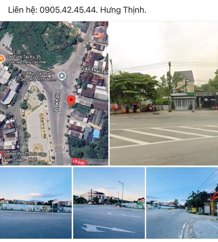 Đất nền mặt tiền Trần Thái Tông, Đà Nẵng 116m² - Vị trí đắc địa, kinh doanh thuận lợi!