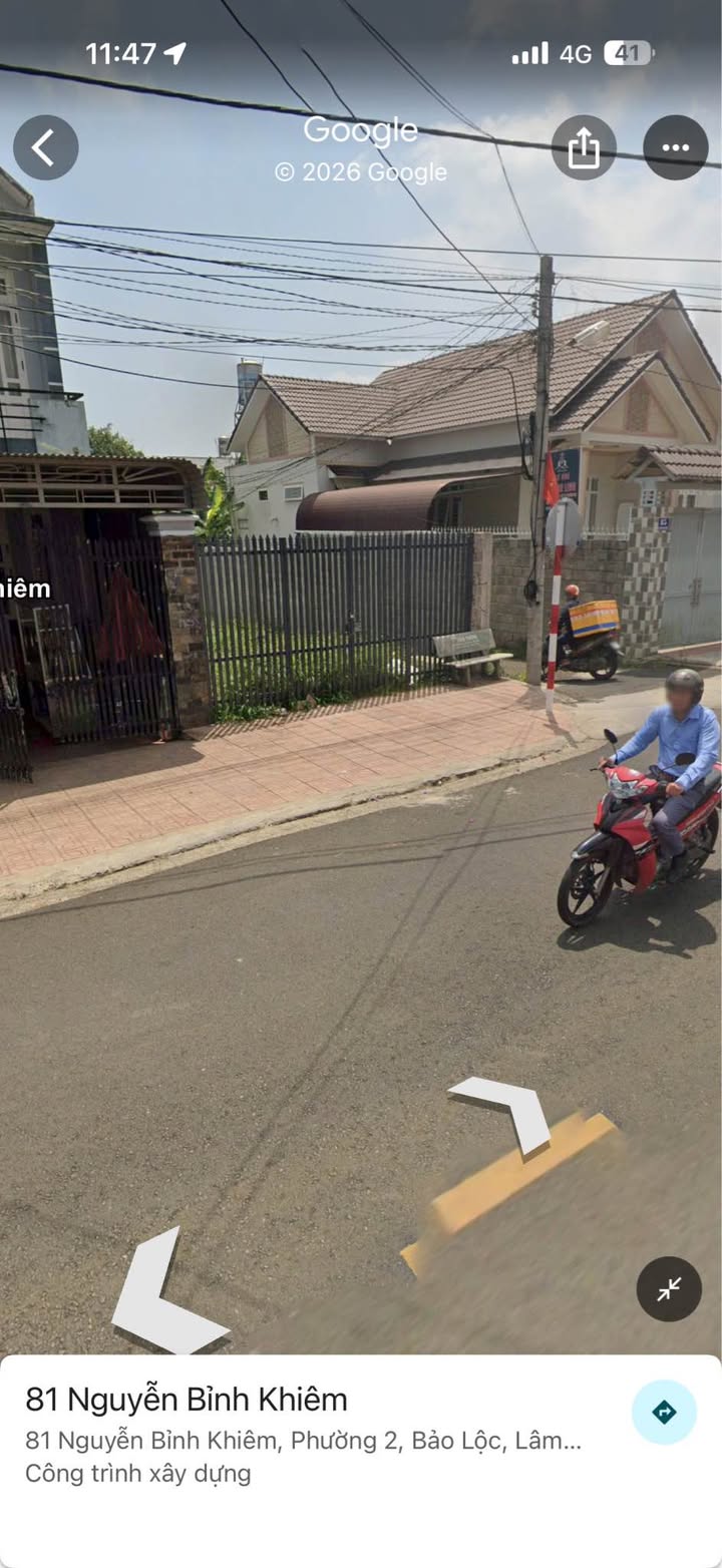 Đất mặt tiền Nguyễn Bỉnh Khiêm Bảo Lộc 140m² giá 5.5 tỷ - Đầu tư thuận lợi!