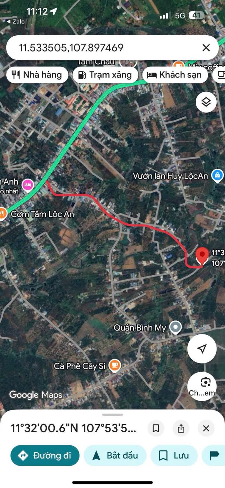 Đất thổ cư Lộc An 80m² giá 490 triệu - Cơ hội đầu tư tuyệt vời!