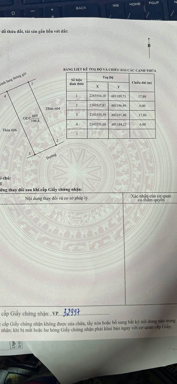 Đất nền đường Quảng Trường 2, Ninh Khánh, 106.8m² giá 7.03 tỷ - Hướng Nam thoáng đãng!