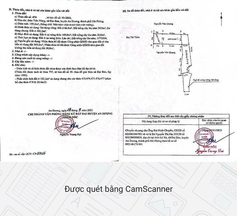 Đất nền Hồng An, Hải Phòng 66.8m² giá 800 triệu - Đầu tư sinh lời ngay!