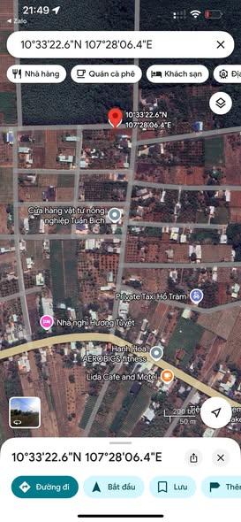 Đất nền 352m² tại Bông Trang, Xuyên Mộc giá 1.6 tỷ - Đầu tư sinh lời ngay!