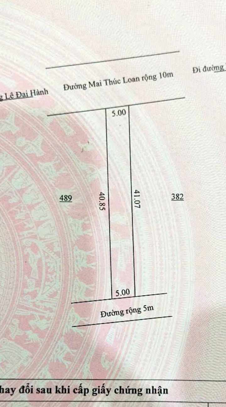 Đất nền mặt tiền Mai Thúc Loan - 100m² chỉ 1.2 tỷ - Đầu tư sinh lời ngay!