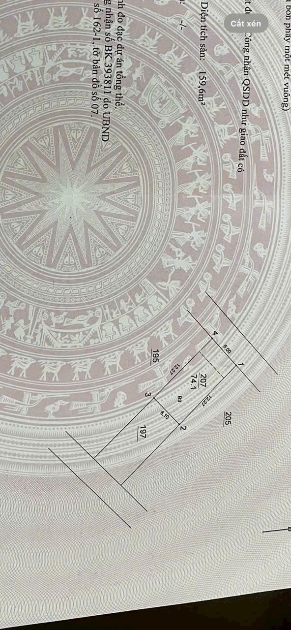 Đất nền Lâm Hạ, Long Biên 74m² giá 24.42 tỷ - Đường thông bàn cờ, cạnh công viên!