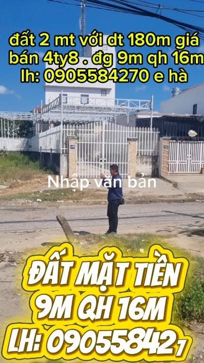 Đất nền Vĩnh Ngọc Nha Trang 180.8m² giá 4.8 tỷ - Cơ hội đầu tư tuyệt vời!