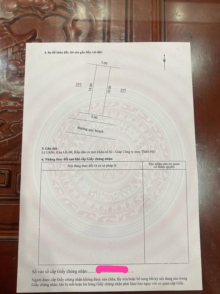 Đất nền mặt tiền kinh doanh tại phường Hiến Nam, Hưng Yên 90m² - Đầu tư sinh lời ngay!