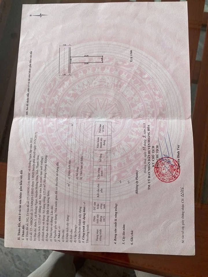 Lô đất đẹp Hoằng Ngọc 120m² giá thỏa thuận - Tiềm năng đầu tư sinh lời!