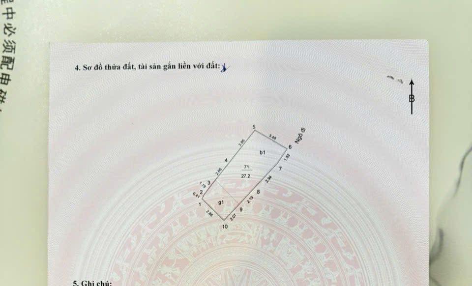 Đất nền Đống Đa 27m² giá 4.6 tỷ - Cơ hội đầu tư sinh lời ngay!