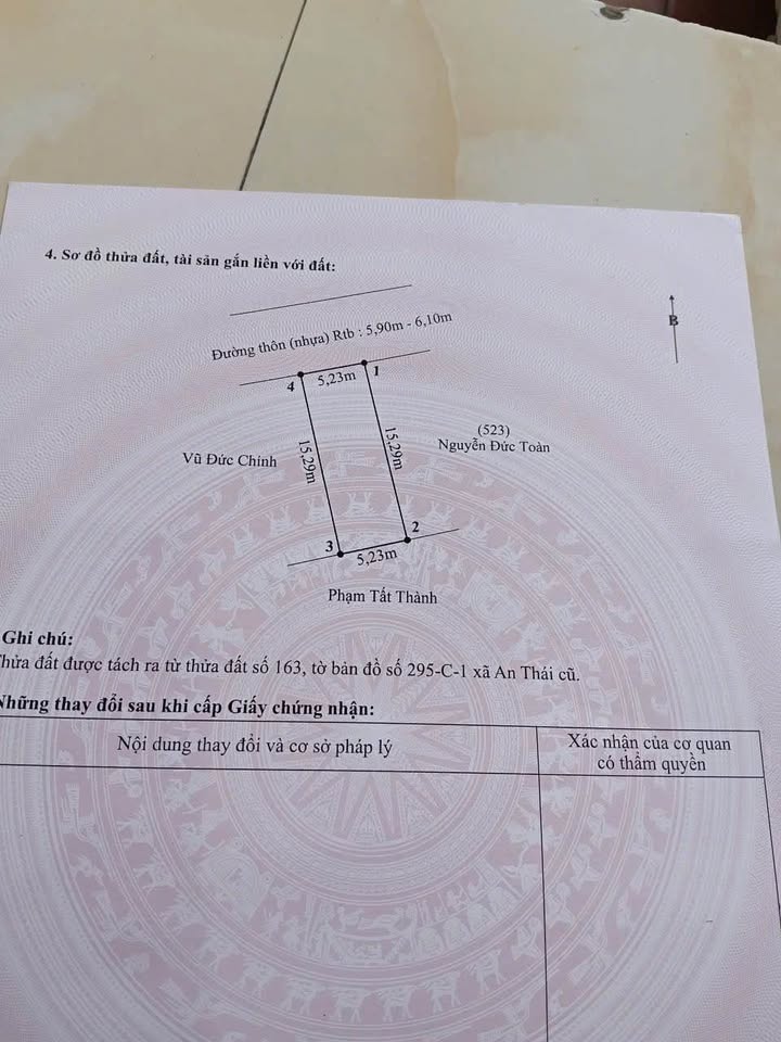 Đất nền An Thái, An Lão, Hải Phòng 80m² giá 1.2 tỷ - Tiềm năng đầu tư cao!