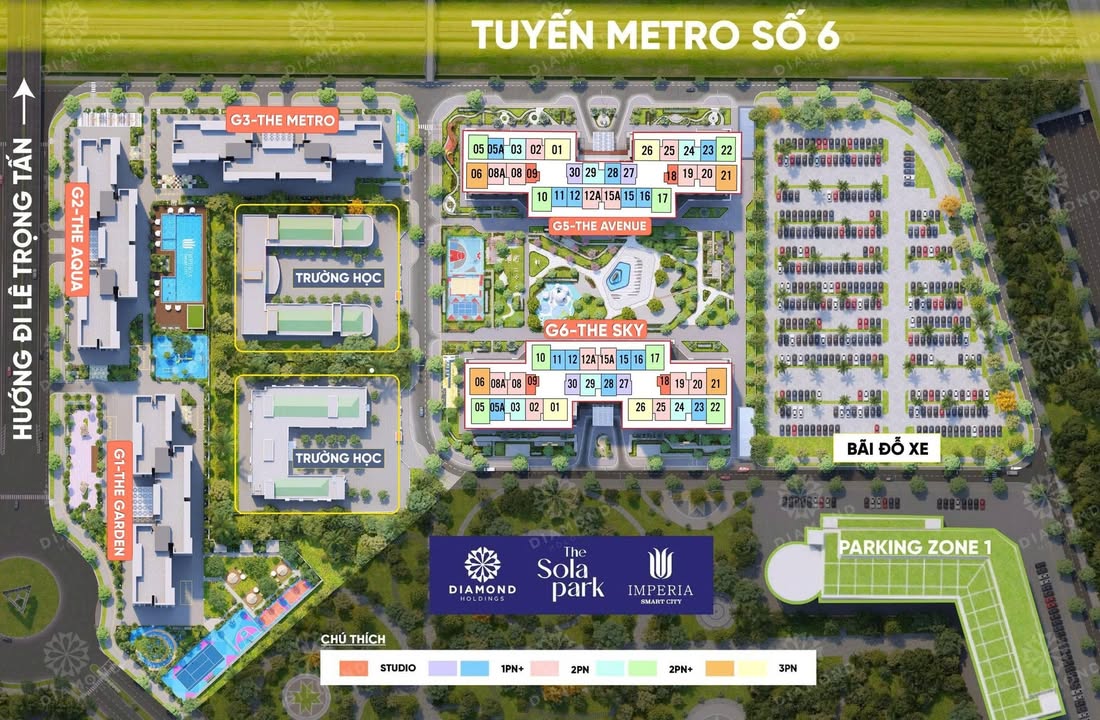 Căn hộ G6 Tây Mỗ 54m² giá 4.75 tỷ - Bán gấp, không view nghĩa trang!