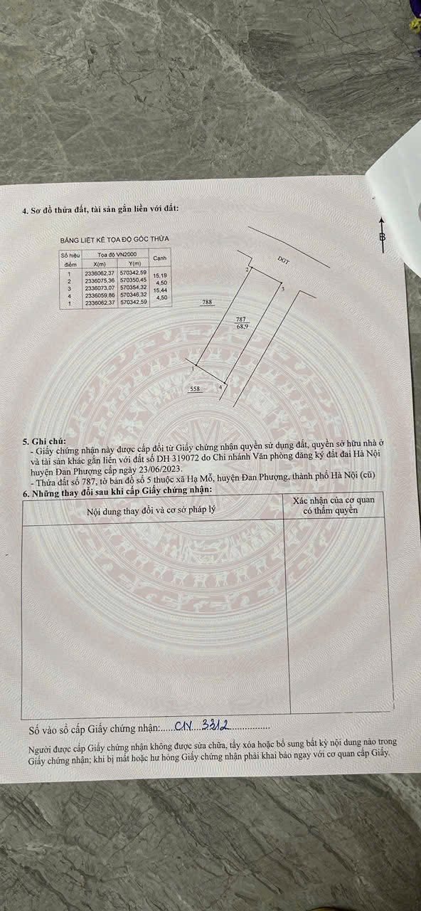 Đất nền Ô Diên, Hạ Mỗ, 68m² giá 6 tỷ - Cơ hội đầu tư hiếm có!