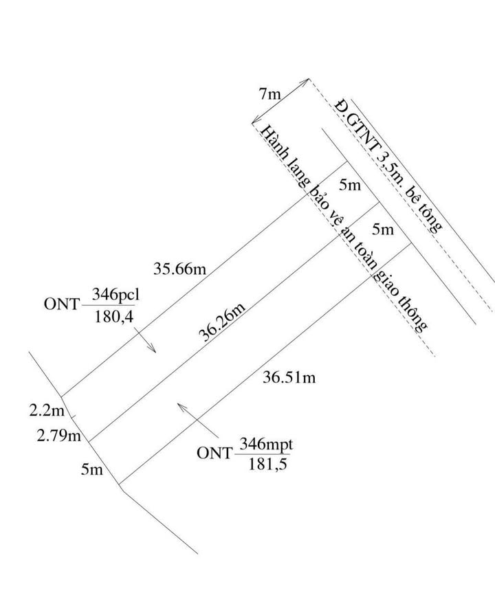 Đất nền thổ cư 180m² tại Bình Lãng, Tân Trụ - Giá chỉ 490 triệu thương lượng!