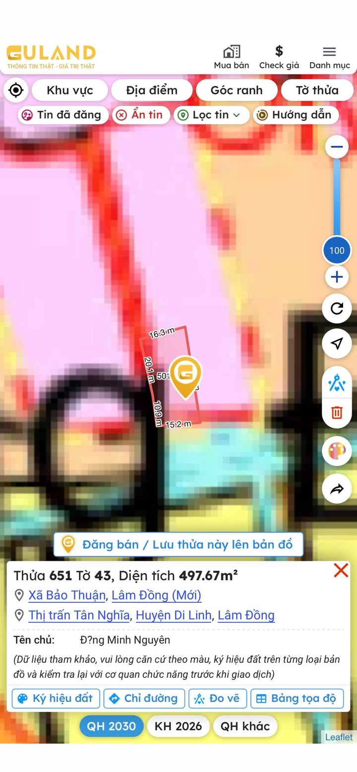 Đất nền 1200m² tại Đồng Đò, Di Linh - Kinh doanh hoặc ở ngay!